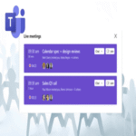 La nueva barra de unión a reuniones en Microsoft Teams te recuerda unirte puntualmente a las reuniones.