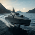 El rearme europeo incorpora un nuevo componente operativo: un dron naval avanzado con hidroalas diseñado para patrullar de forma autónoma y sin tripulación.