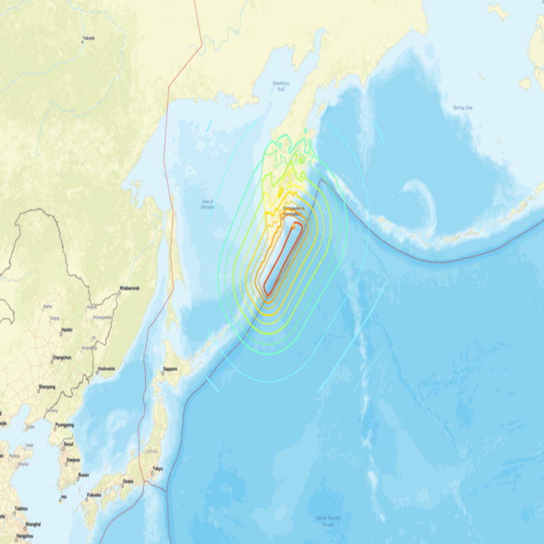 Un sismo de magnitud 8,8 en Kamchatka revive preocupación por posible tsunami en costas de Japón.