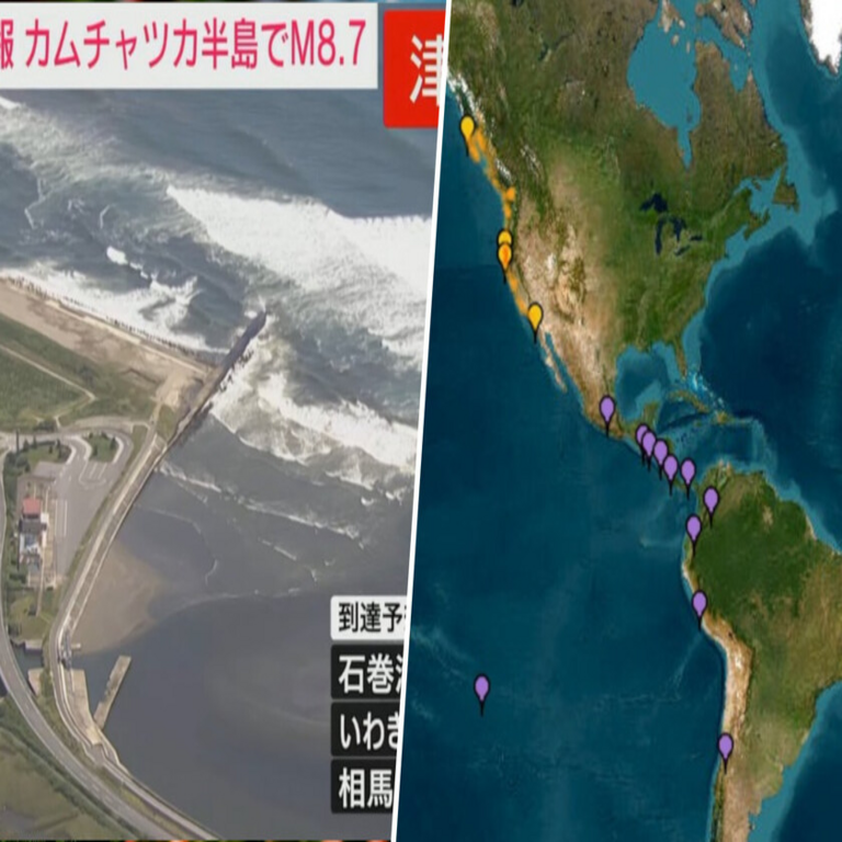 Tras el sismo en Rusia, se implementan evacuaciones y alertas en el Pacífico ante el temor de un evento más grave: posibles tsunamis.
