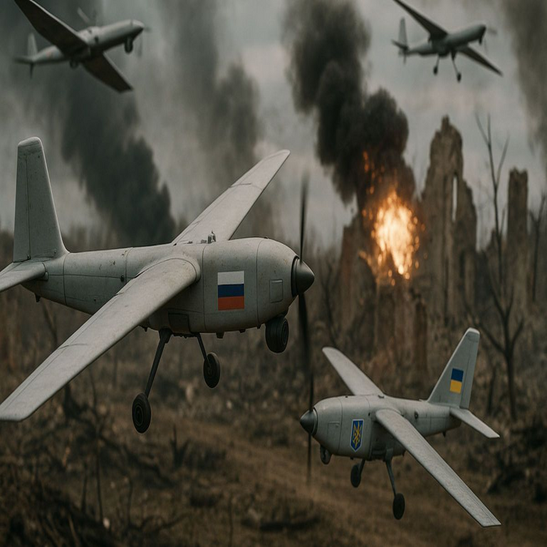 Las noches en vela de Ucrania: militares exhaustos enfrentan un incesante bombardeo de drones rusos.