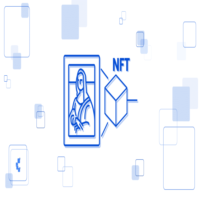 Definición y características de los tokens no fungibles (NFT).