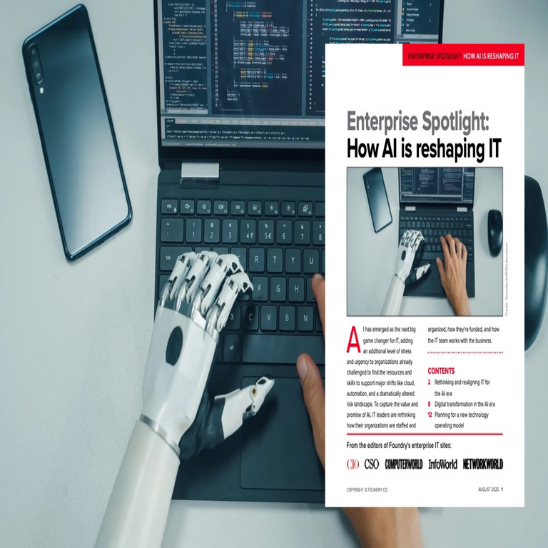 Informe destacado: Cómo la inteligencia artificial está transformando el sector de TI.