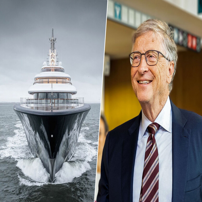 Se desconoce si Bill Gates es el propietario de este impresionante superyate en venta, pero se confirma su valor de mercado: 645 millones de dólares.