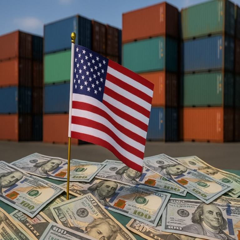 Estados Unidos resultaría el mayor afectado por las medidas arancelarias implementadas por Trump, según análisis de Bloomberg.