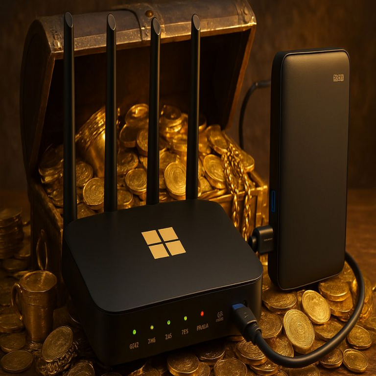 Si tu router WiFi cuenta con puerto USB, posees un recurso valioso: todas las funcionalidades que puedes habilitar al conectar un disco duro.