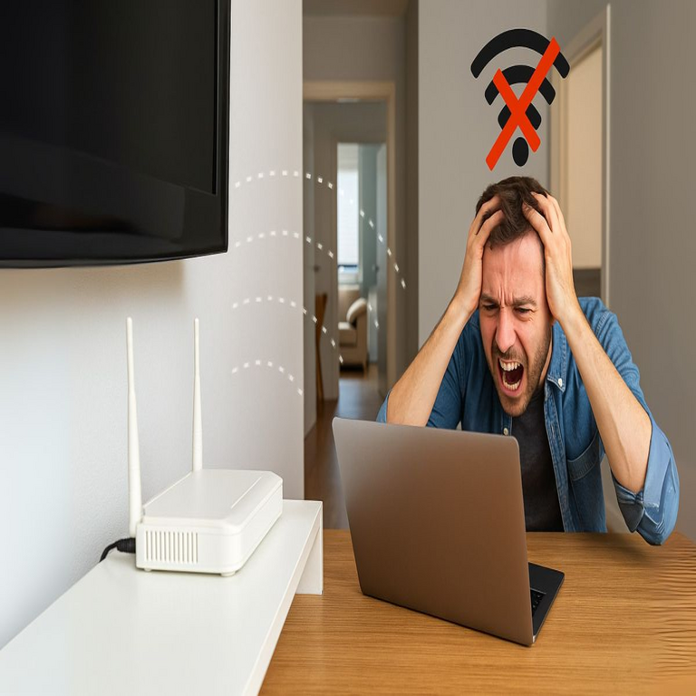 El grave fallo que provoca interferencias y degrada significativamente el rendimiento del router WiFi.