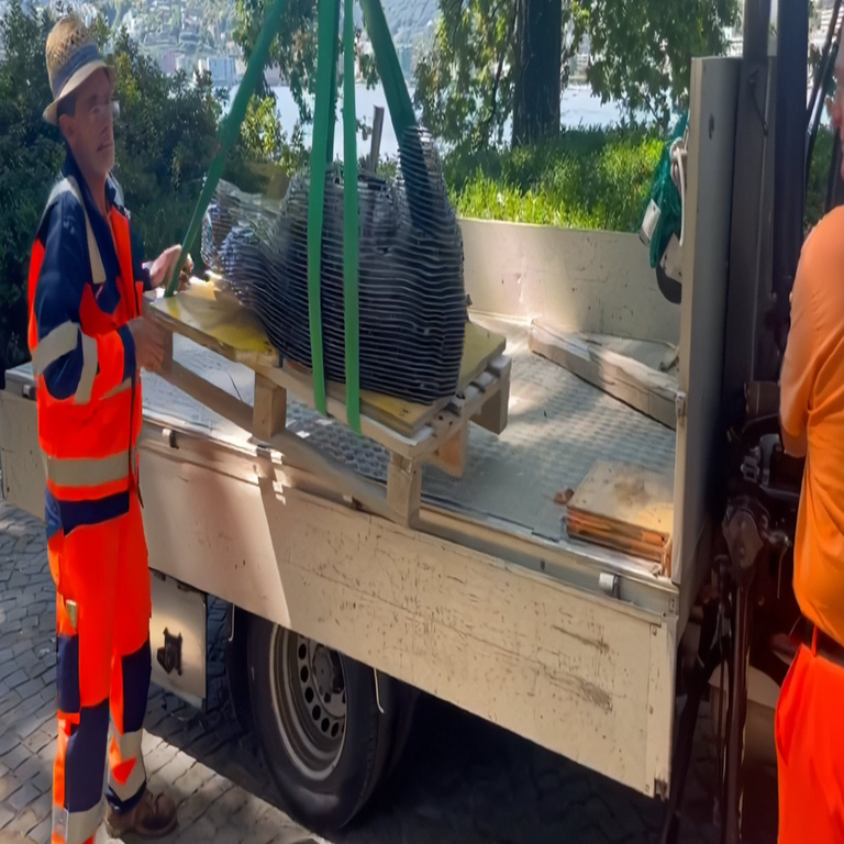 La estatua de Satoshi Nakamoto en Lugano fue objeto de actos vandálicos.