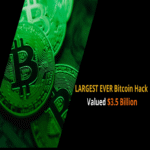 Se descubre el mayor hackeo de Bitcoin de la historia con un valor de 3.5 mil millones de dólares.