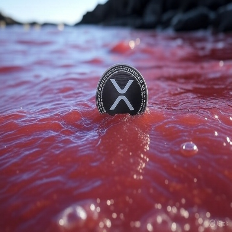 XRP demuestra una notable fortaleza durante el “tsunami rojo” del mercado.
