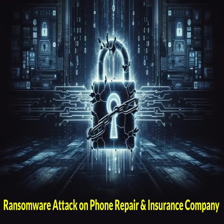 Ataque de ransomware a empresa de reparación y seguros de telefonía causa daños por millones.