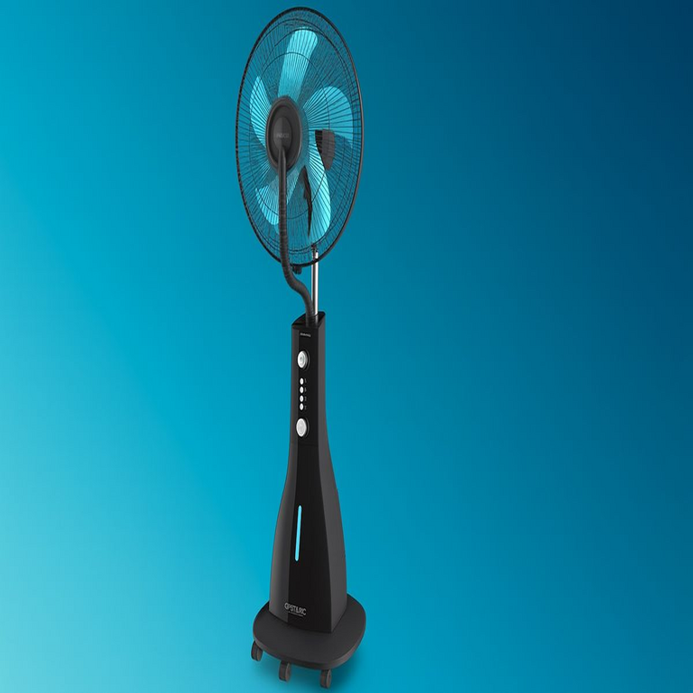 Una solución eficiente contra altas temperaturas: este ventilador ofrece un rendimiento similar al de un sistema de aire acondicionado.