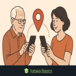 Procedimiento para compartir la ubicación de manera permanente con todos los miembros de la familia mediante dispositivos móviles.