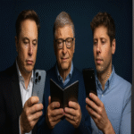 Elon Musk, Bill Gates o Sam Altman: análisis de los dispositivos móviles utilizados por los líderes tecnológicos multimillonarios.