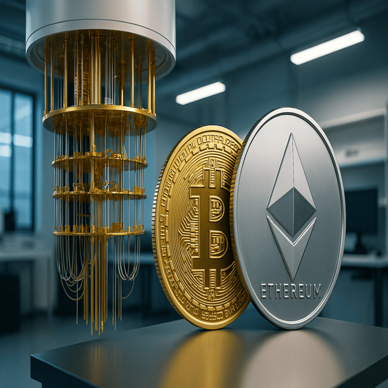 Desarrollan un sistema de protección cuántica para salvaguardar bitcoin, ether y otras criptomonedas.