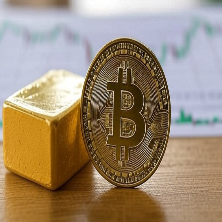 Bitcoin superará al oro en rendimiento según el análisis de VanEck.