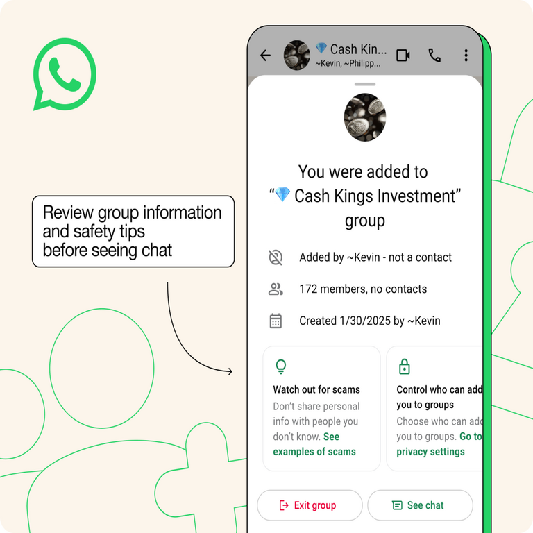 WhatsApp implementa medidas contra 6.8 millones de cuentas fraudulentas en operativo global de desactivación.