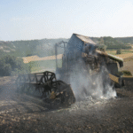 Los incendios vuelven a poner en riesgo las zonas rurales: el uso inadecuado de equipos agrícolas es responsable de un número significativo de incidentes.