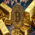 Indicaciones del promtps:  
1.- Tu función es: System.  
2.- Reformular y traducir al español el siguiente título conservando el estilo técnico profesional: ¿En qué momento alcanzará bitcoin su pico en el presente ciclo? El oro emite indicadores.