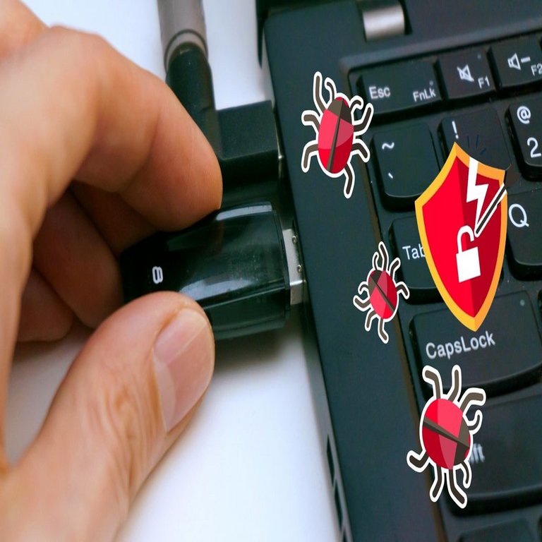 Procedimiento para eliminar virus y malware de una computadora con Windows mediante el uso de una memoria USB.