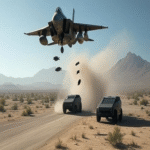 La Fuerza Aérea de los Estados Unidos adquiere dos vehículos Cybertruck con el propósito de someterlos a pruebas de bombardeo.
