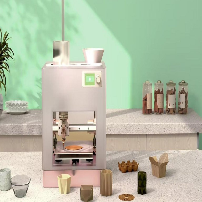 Investigadores del MIT desarrollan una impresora 3D con inteligencia artificial capaz de transformar desechos alimenticios en objetos personalizados.