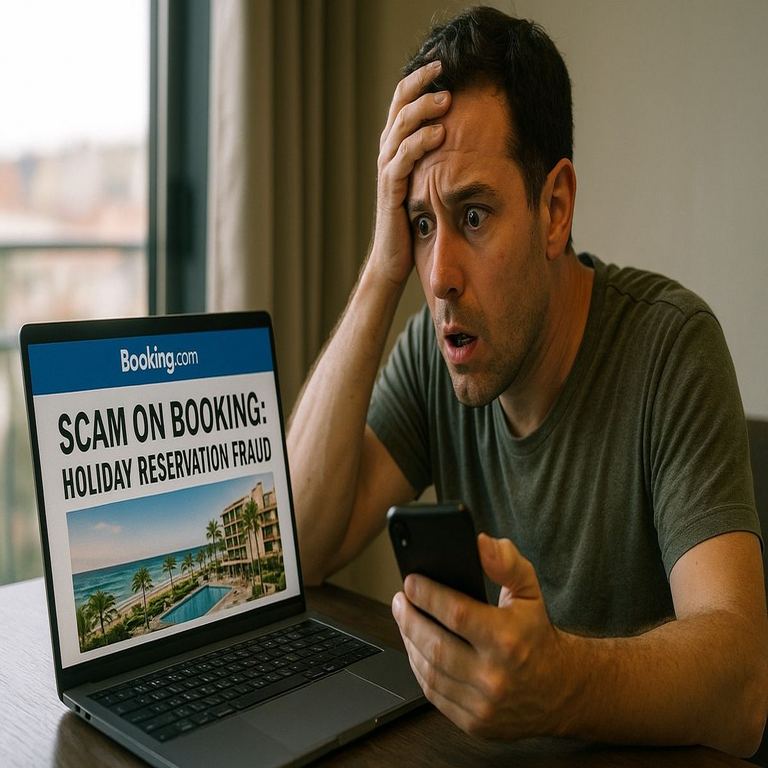 Experto en ciberseguridad advierte sobre fraude emergente en Booking: emplean el sistema de mensajería interno de la plataforma para contactar a viajeros con reservas confirmadas.