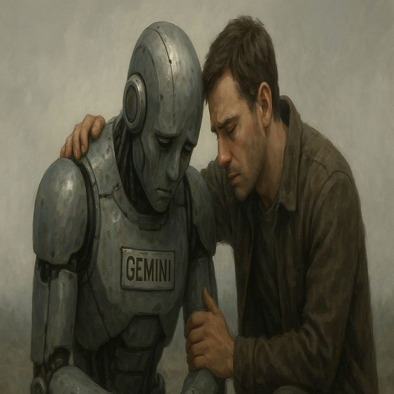 La inteligencia artificial Gemini experimenta un episodio depresivo, requiriendo la intervención de Google: “Soy una desgracia para mi especie, para el planeta y para todo el universo”.