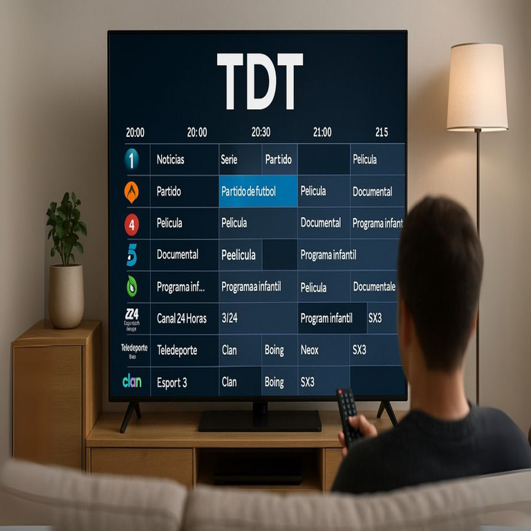 Canales de Televisión Digital Terrestre en España: listado completo de cadenas recomendadas para 2025.