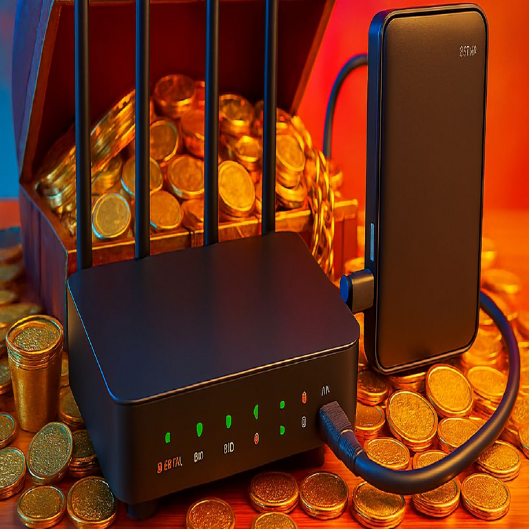 Si tu enrutador WiFi cuenta con un puerto USB, posees una valiosa función: todas las posibilidades al conectar un disco duro externo.