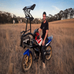 Kent, el joven ingeniero mecánico que desarrolló una motocicleta con sistema de tracción y suspensión optimizados: “El manejo presenta un control completamente innovador”.