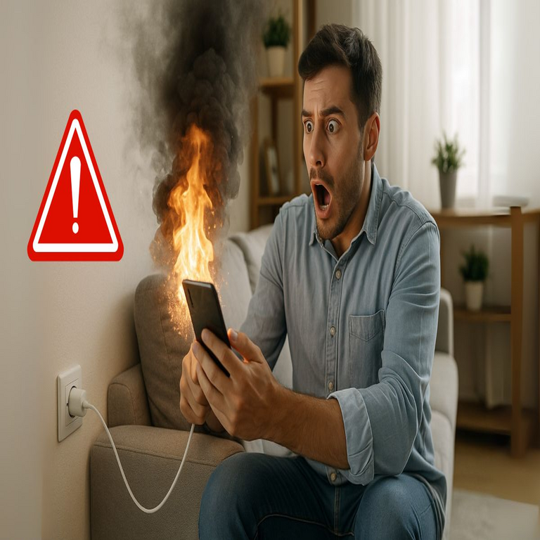 Este fallo durante la carga del dispositivo móvil podría provocar su explosión (un riesgo oculto poco conocido).