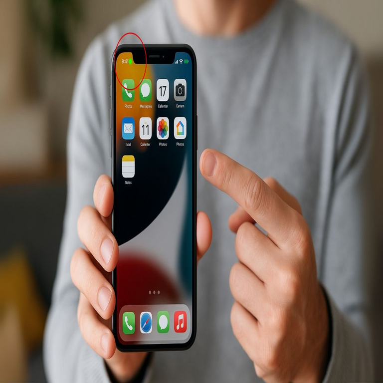 ¿Notas ocasionalmente esta luz en la pantalla de tu dispositivo móvil? Deberías extremar precauciones.