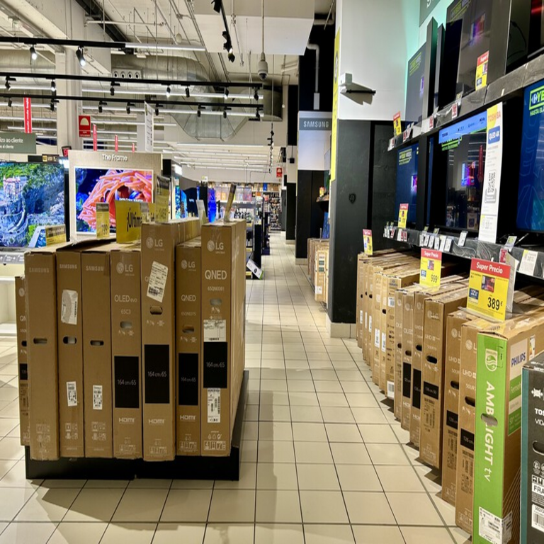 Este televisor QLED Samsung de 75 pulgadas se encuentra actualmente en oferta de outlet en Carrefour e incluye un cupón de regalo.