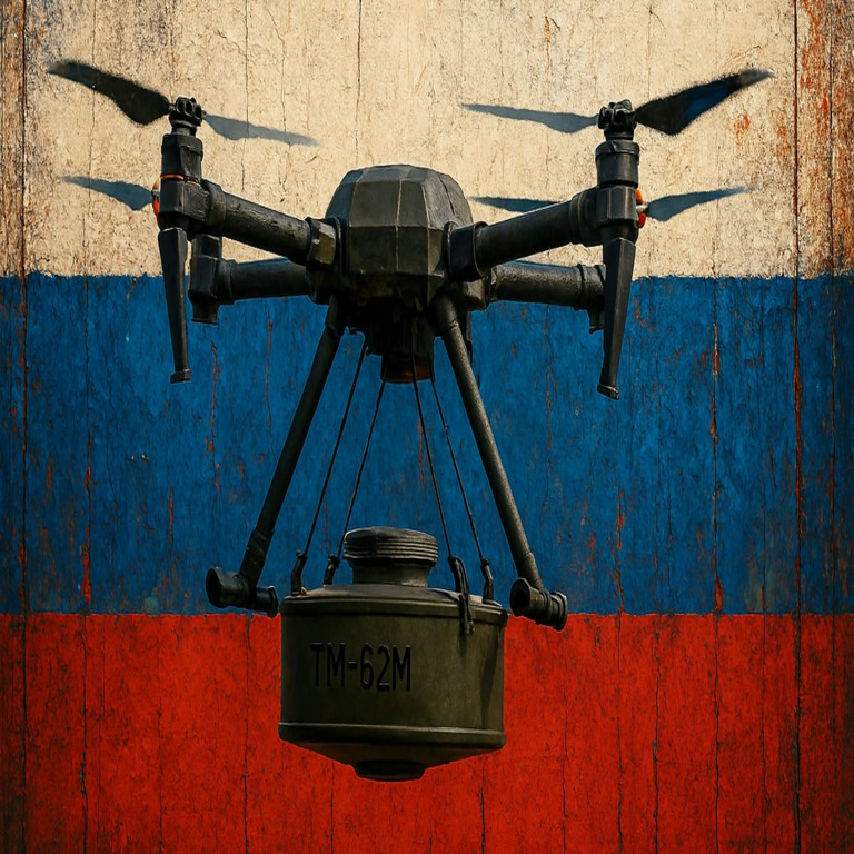 Cambio radical: Rusia dispone ahora de drones kamikaze con capacidad para transportar minas antitanque.