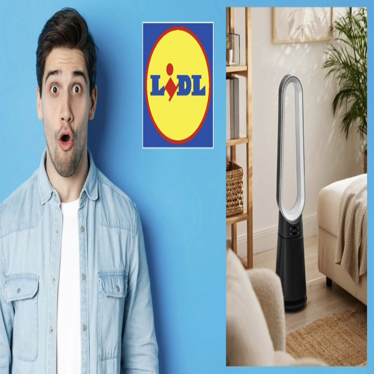 Lidl supera a Dyson y comercializa en España su ventilador sin palas ultrasilencioso a un precio notablemente competitivo.