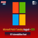Microsoft publica las actualizaciones de Patch Tuesday para agosto de 2025 corrigiendo 107 vulnerabilidades, entre ellas 36 de ejecución remota de código.