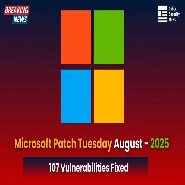 Microsoft publica las actualizaciones de Patch Tuesday para agosto de 2025 corrigiendo 107 vulnerabilidades, entre ellas 36 de ejecución remota de código.