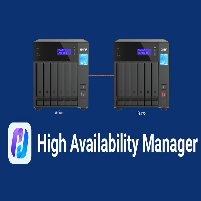 Comprende el funcionamiento y configuración de la alta disponibilidad (HA) en los sistemas NAS de QNAP.