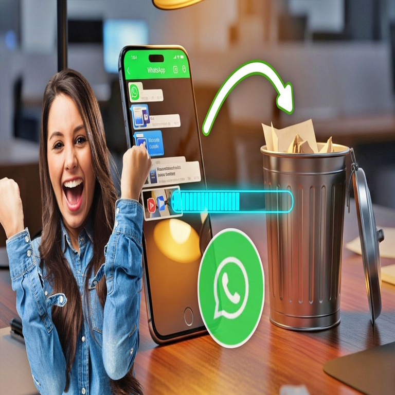 Papelera de WhatsApp: tipos de archivos almacenados y criterios para su eliminación segura.
