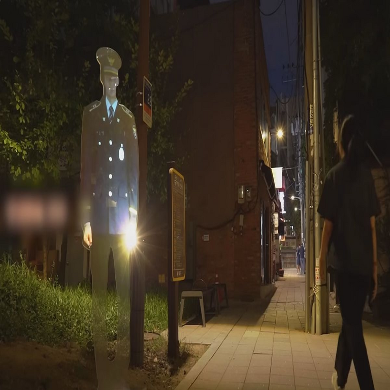 Los agentes policiales holográficos ya realizan labores de vigilancia en áreas públicas de Corea del Sur, generando mayor temor que confianza entre la población.
