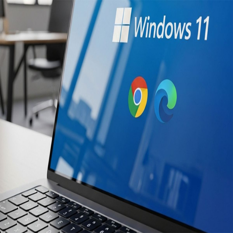 Windows 11 podría notificarte cuando el uso excesivo de Chrome sugiera un cambio a Edge.