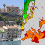Las aguas del Mediterráneo alcanzan los 30 grados en Baleares, generando preocupación entre los meteorólogos por las condiciones de presión térmica en la región.