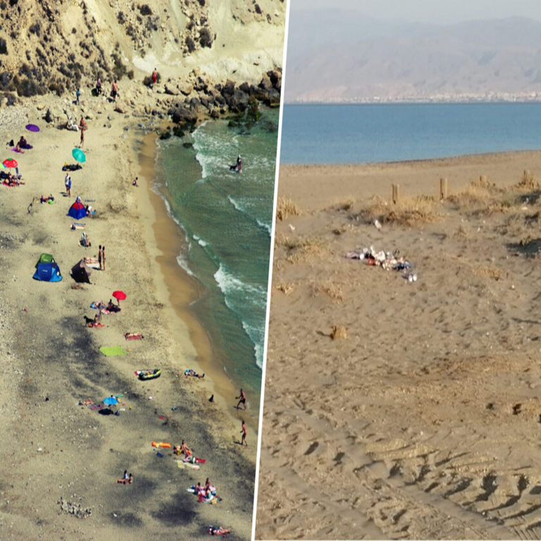 Cabo de Gata proyectaba un futuro prometedor gracias al auge turístico de sus playas, hasta que las dunas fueron transformadas en estacionamientos.