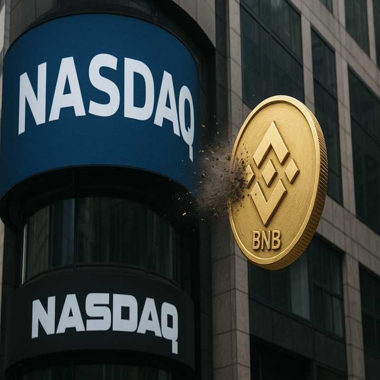 Una firma acumuladora de criptomonedas de Binance fue retirada del listado del Nasdaq.