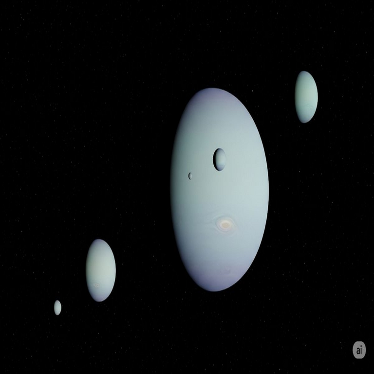 El telescopio espacial James Webb ha identificado un nuevo satélite natural en la órbita del planeta Urano.