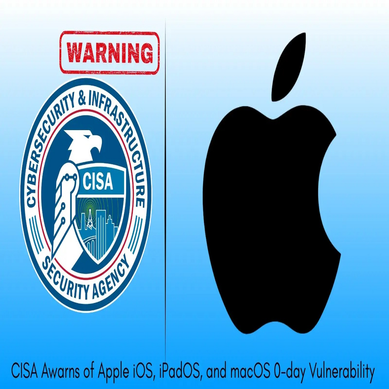 La CISA advierte sobre una vulnerabilidad de día cero explotada activamente en Apple iOS, iPadOS y macOS.