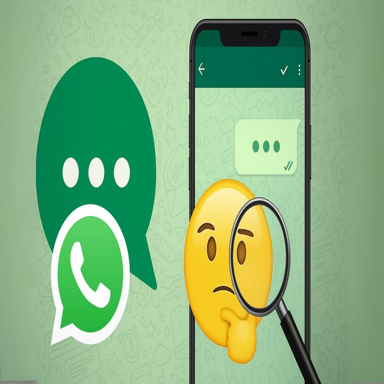 El funcionamiento inexacto del indicador de escritura de WhatsApp: casos en los que los tres puntos no reflejan actividad real.