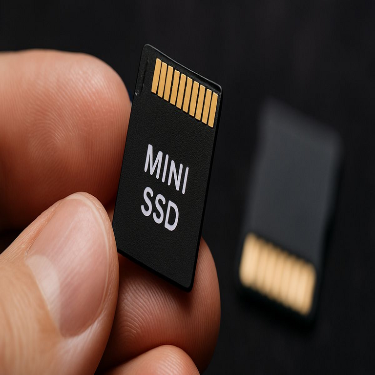 Llegan desde China unidades SSD en formato mini: rendimiento y alta capacidad en dimensiones similares a una tarjeta MicroSD.