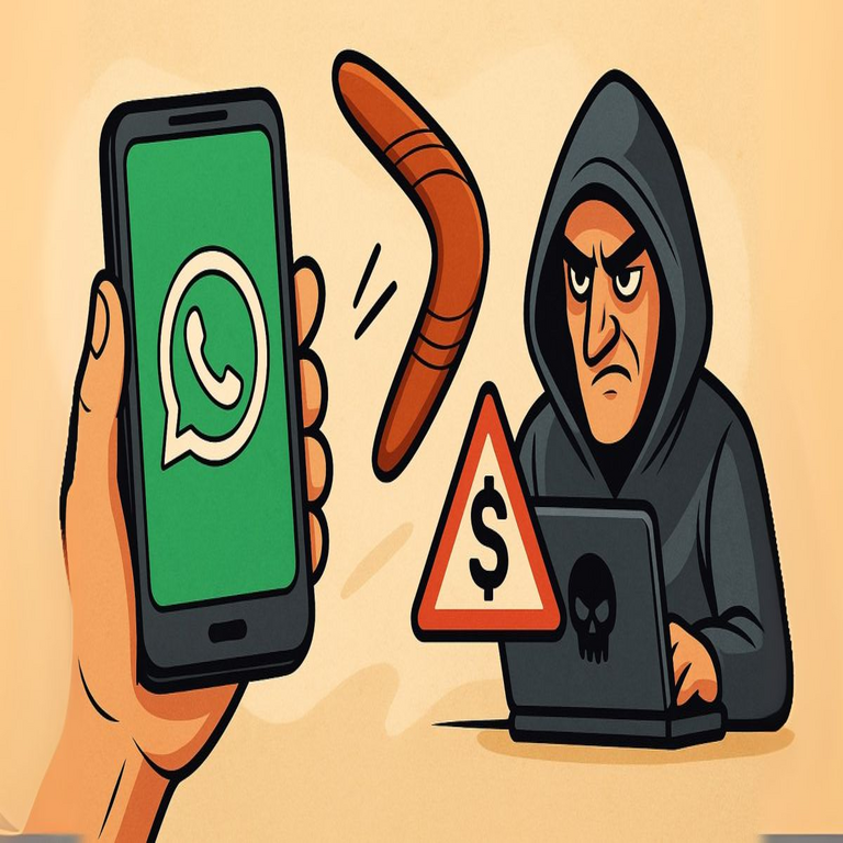El vínculo boomerang: técnica confiable en WhatsApp para la verificación inmediata de enlaces y detección de estafas.